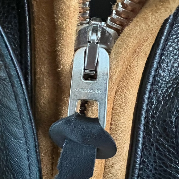 Coach shearling and leather vest XXS - Picture 11 of 11